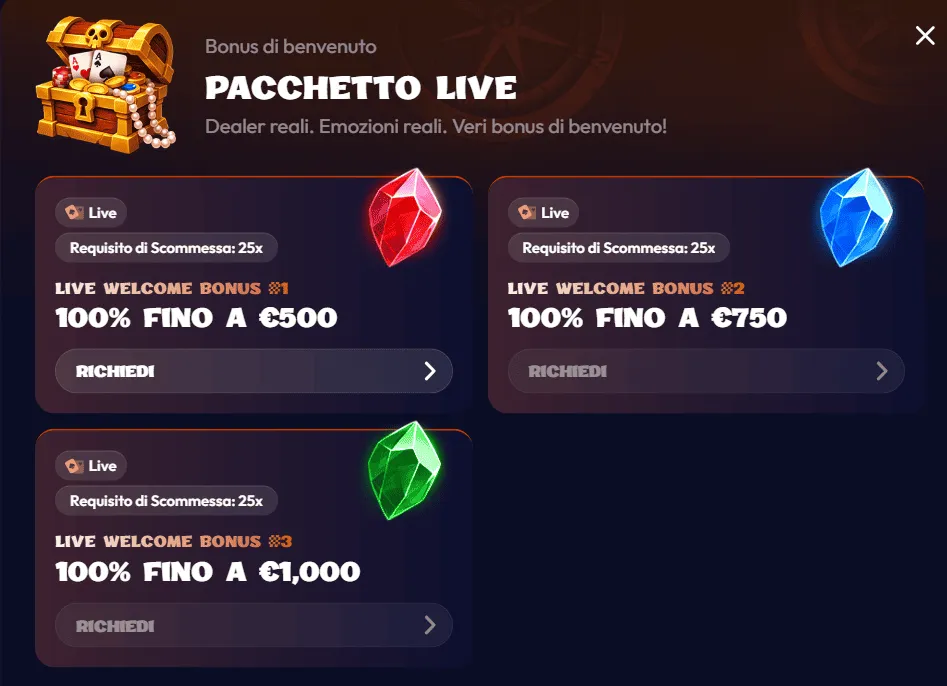 Bonus e promozioni Smash Casino