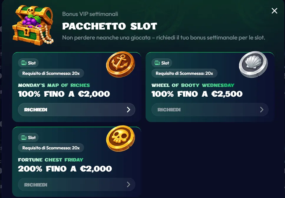 Bonus e promozioni Smash Casino